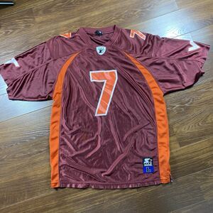 Vintage Team Starter Virginia VA Tech Hokies # 7 Jersey Mens Size Large